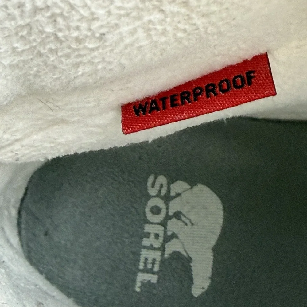 Sorel Explorer II Carnival Cozy Waterproof Boots Women 7.5 Gray Suede NL4451-052
